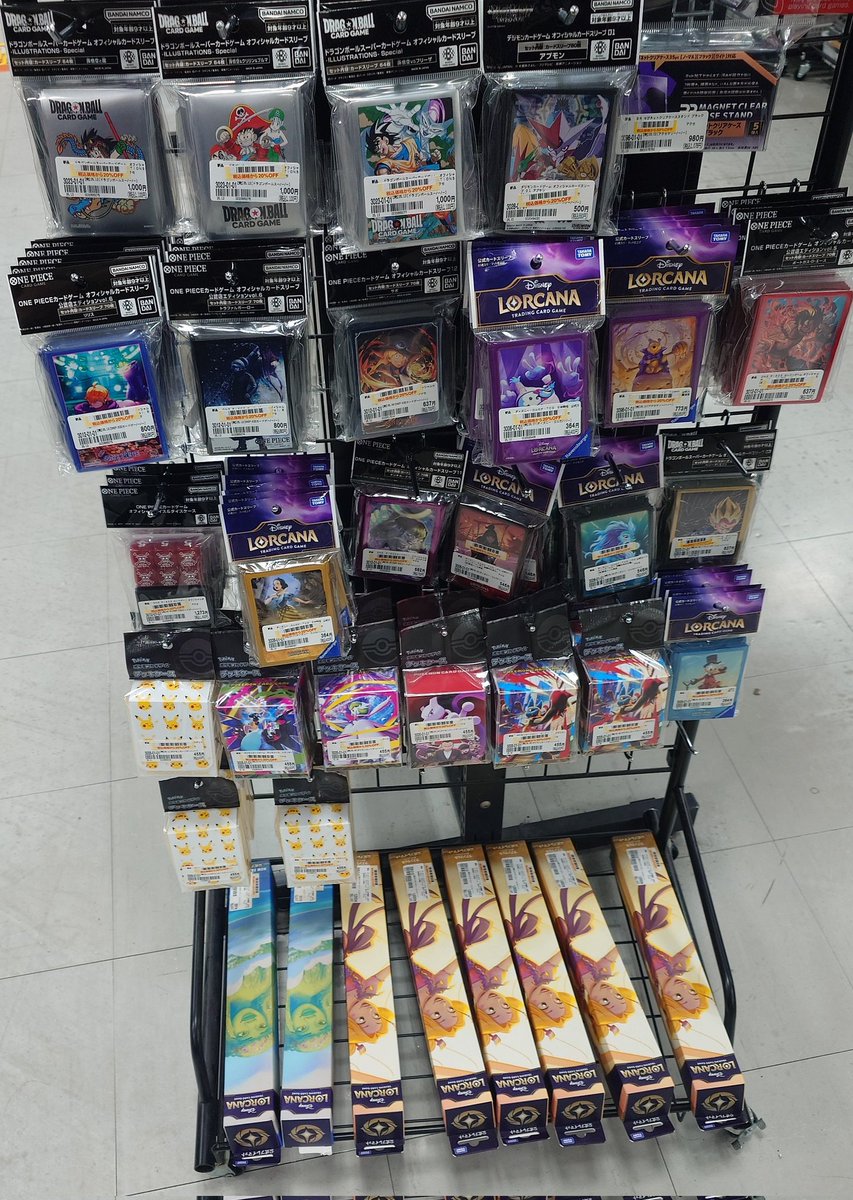 ブックオフ　カードゲーム　サプライ　まとめ売り 写真に載っている新品サプライ各種値下げしました♪ ぜひ、ご利用