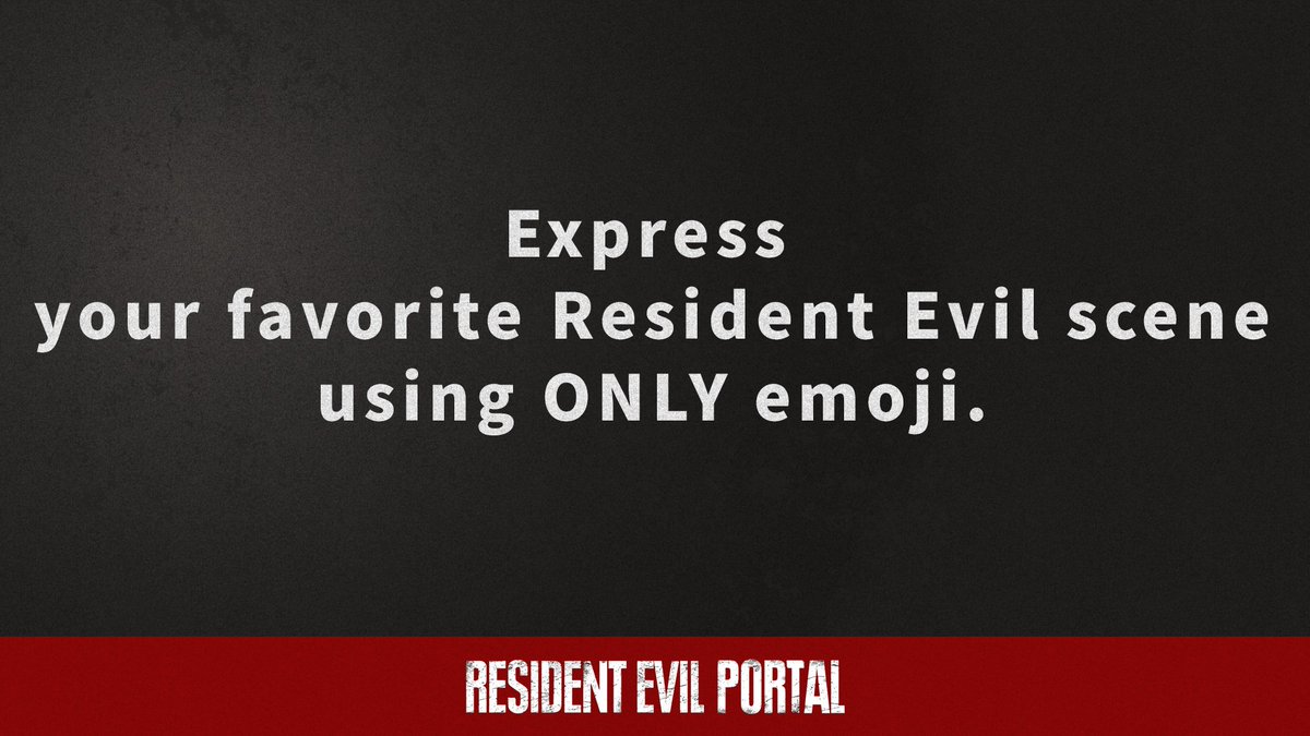 【公式】バイオハザード / RESIDENT EVIL PORTAL Official tweet media