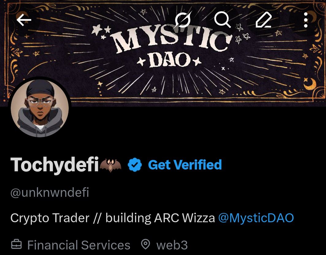 unknwndefi's tweet photo. Woke early today 

New cover, new bio 

Everything I see on TL says something Mystical 

Presale on Tuesday 🔮 https://t.co/zooLNgNCuP