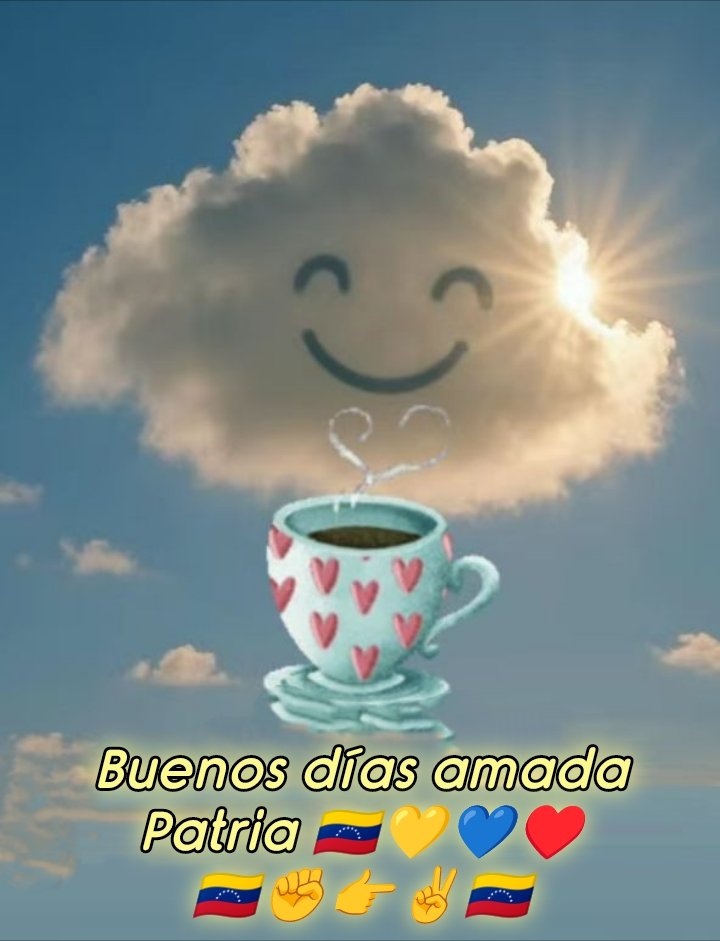 La mejor religión es ser buena persona. ✨💛💙❤️🇻🇪✊👉✌️
Decide tú el rumbo🙏 
Bendecido día jueves camaradas, patriotas 🙏🙂☕🇻🇪 Venezuela resistente ✊ Venezuela amor y paz ☮️💜 Somos Bolivarianos 🇻🇪 Que viva la Patria Bolivariana ✊
💛💙❤️ Siempre:Leales y Vencedores 🇻🇪✊ 👉✌️