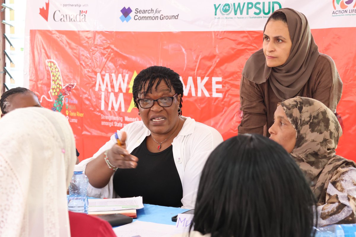 YOWPSUD_'s tweet image. 🌿 Mwanamke Imara Mentorship Session | Kilifi County 🌿
Strengthening women’s leadership in peace, security, and justice. 💪🕊️
In Kilifi County, women in security and justice institutions came together for a powerful Mwanamke Imara mentorship session sharing experiences,…