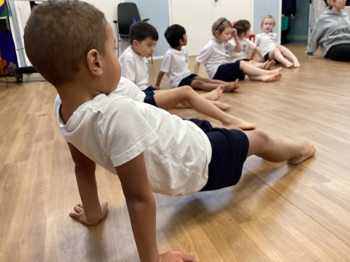 In gymnastics this week, our EYFS pupils have been building strength through fun body-conditioning activities. They’ve been practising holding strong front and back support shapes, helping to develop balance, core strength and confidence. A great activity to try at home too! 💪🤸‍♀️
