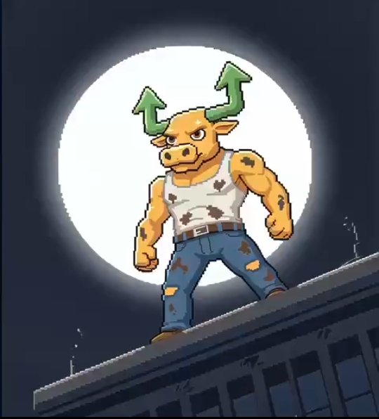 ChainWarDennnN's tweet image. It's $Theros  The Bullish Bull ⚡🐂