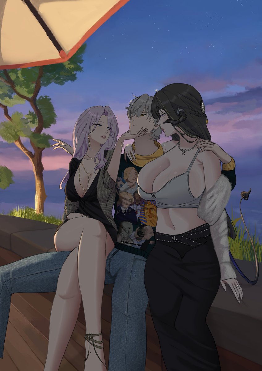 ficoemirrio's tweet photo. Sunset 🌆 
#HonkaiStarRail #jade #ConstanceTheDahlia https://t.co/38JGKuY22e