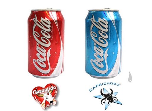 poponze's tweet image. CURIOSIDADE: Em Parintins, alguns comércios adotaram as cores vermelhas e azuis para poder conseguir se manter na cidade devido à rivalidade do Boi Garantido (vermelho) e Boi Caprichoso (Azul). Um exemplo é a Coca-Cola, que se adaptou para conseguir vender. #BBB26