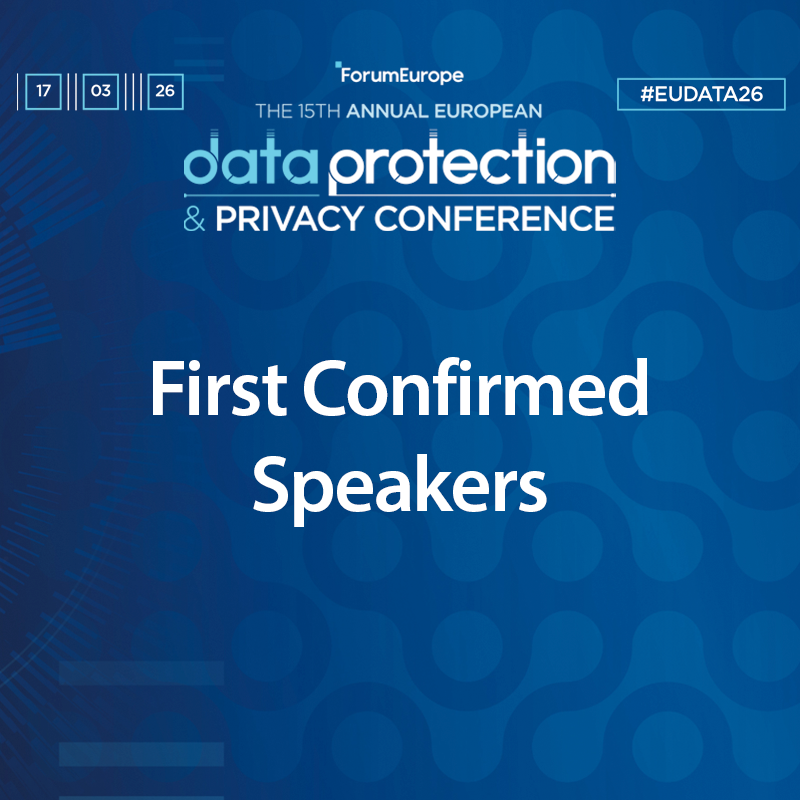 ForumEurope's tweet photo. First confirmed speakers for #EUDATA26:

‣ @LeontinaSandu (@EU_DIGIT)
‣ Karolina Mojzesowicz (@EU_Justice)
‣ Joanna Jużak (@DigitalEU)
‣ @ClarisseGirot (@OECD)
‣ Kari Laumann (NDPA)
‣ @fdepablom (@MADRID)

View more ➡️ https://t.co/8H8n8DHLsP

📆 17 March 2026 📍Brussels https://t.co/wZhgTqeawT
