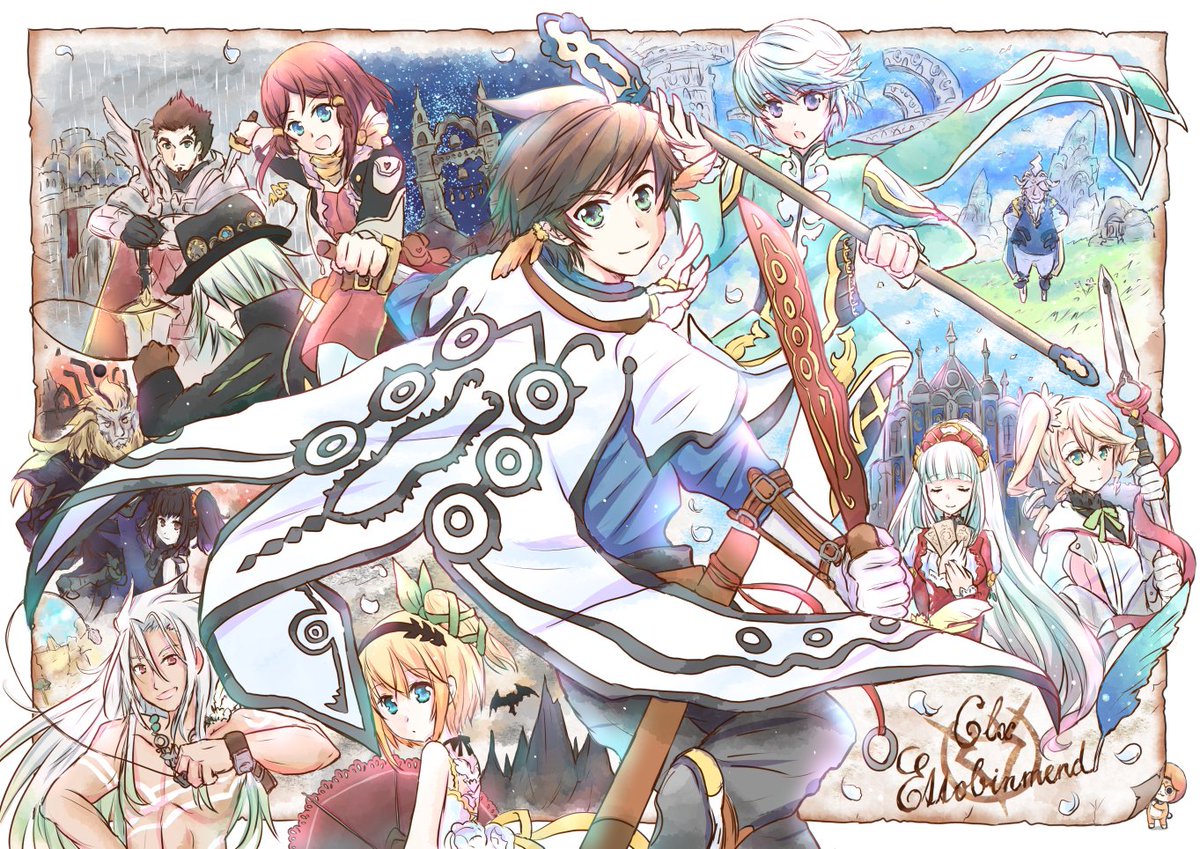 再掲で申し訳ないですがゼスティリア11周年おめでとうございます！
#TOZ11周年