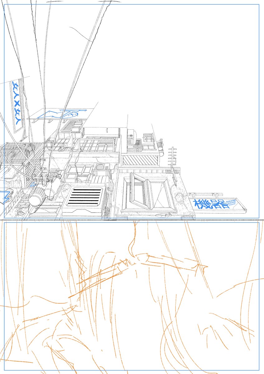 _Cheeo_'s tweet image. Some panel development from sketch to finished page for that latest page I did

#manga #art #indiemanga #illustration #ComicArt #Welsh #wipart #WIP #wipart