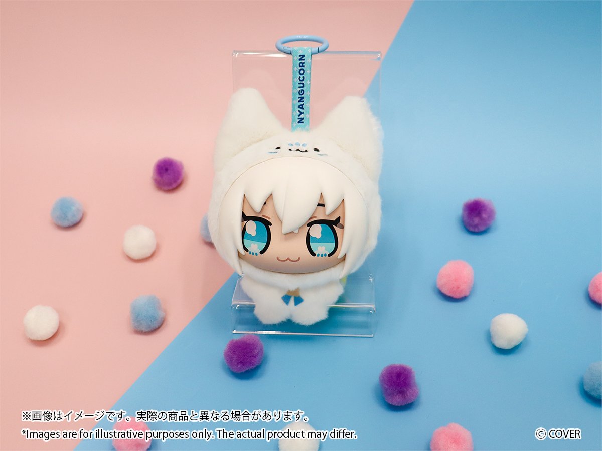 ⁺‧┈┈┈┈┈┈┈┈┈┈┈┈‧⁺ 💜にゃんぐこーんグッズ🩵 -白上フブキ
