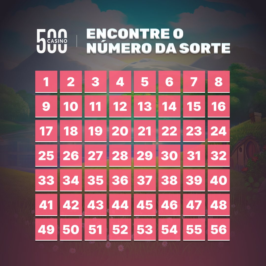 Em qual número está escondido o número da sorte? 🍀

3 tentativas permitidas 🔥