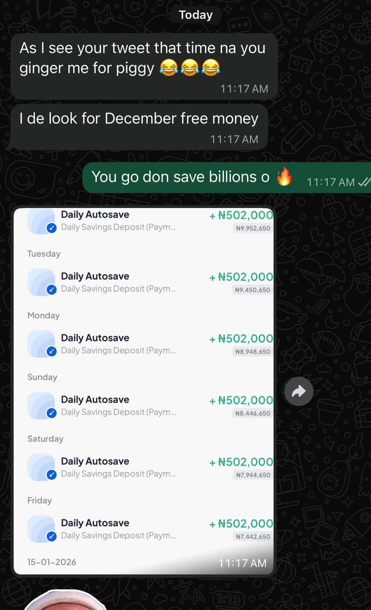 Mrbankstips's tweet image. Una no dey bill una celebs enough for this app 

502k daily 😂

This egbon get money scatter!