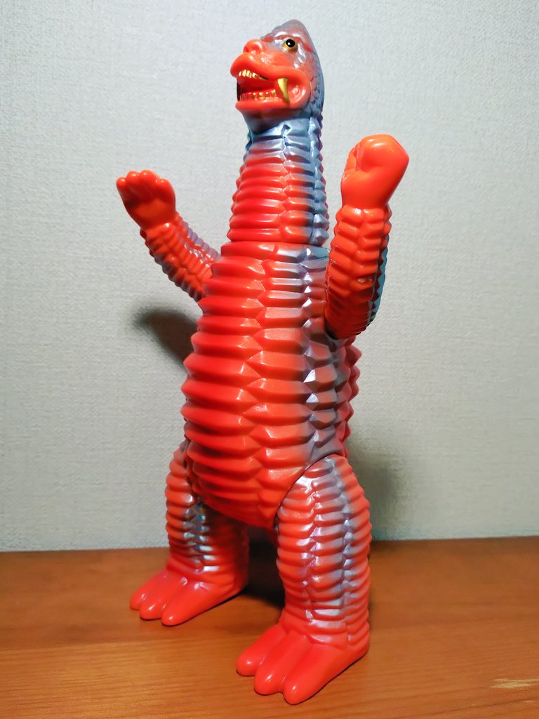 マルサンレッドキング　ビンテージソフビ マルサン レッドキング ソフビ マルサン レッドキング ウルトラ怪獣