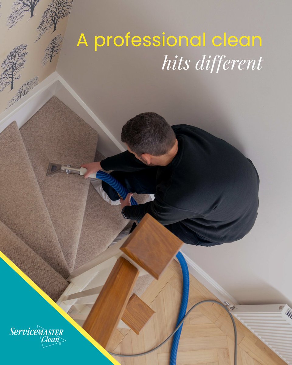 SM_CleanUK's tweet image. A professional clean hits different. You notice it straight away.

Get started servicemasterclean.co.uk 0800 021 3073

#ProfessionalCleaning #CleanHome #JanuaryReset