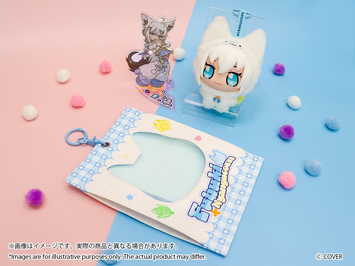 ⁺‧┈┈┈┈┈┈┈┈┈┈┈┈‧⁺ 💜にゃんぐこーんグッズ🩵 -白上フブキ