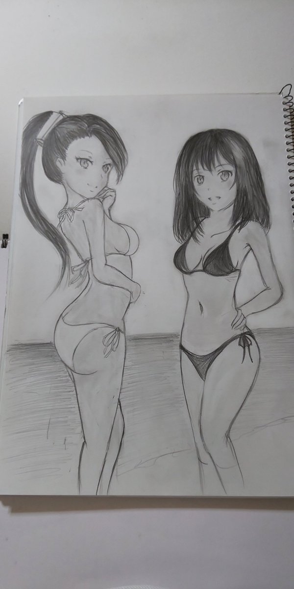 buru_kou's tweet image. #くそ寒いので水着を貼る #はいふり

くそ寒いのにすみませんね先輩方☺️💦