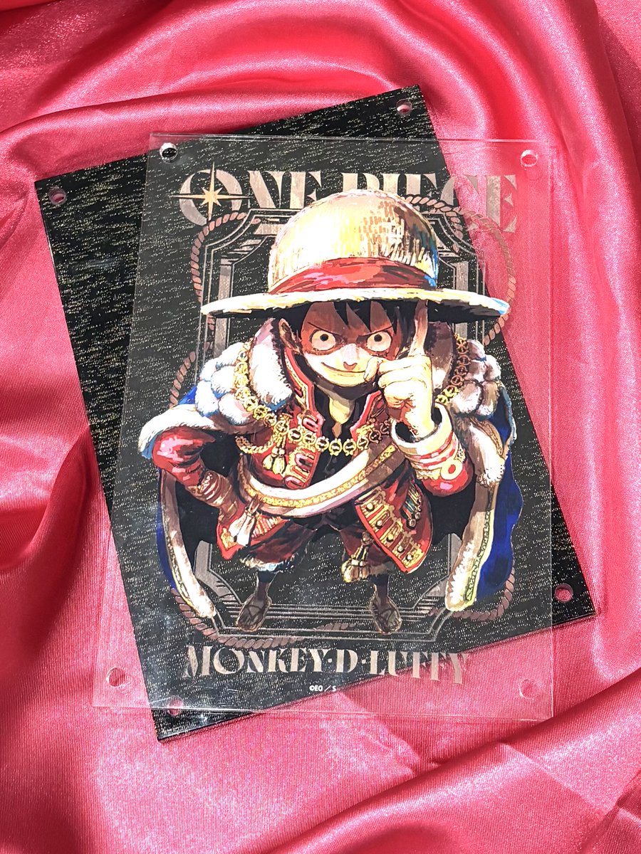 デジタル版 #ジャンプ 定期購読者限定‼️】 #ワンピース × 西陣織