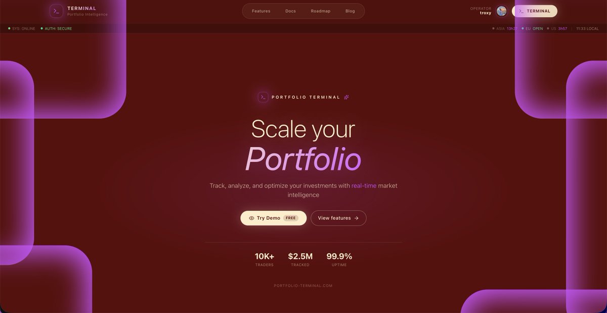 jesn ♟️| Portfolio Terminal tweet media
