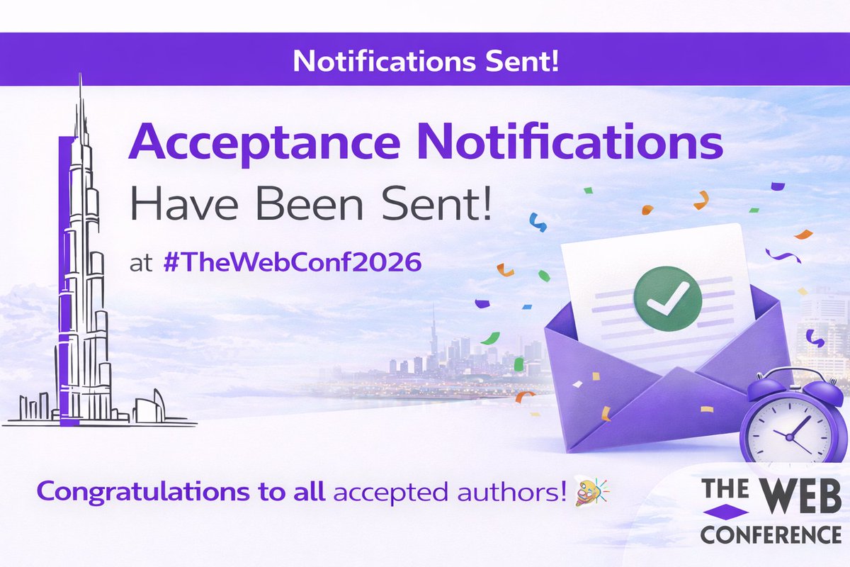 The Web Conference (@TheWebConf) / Posts / X