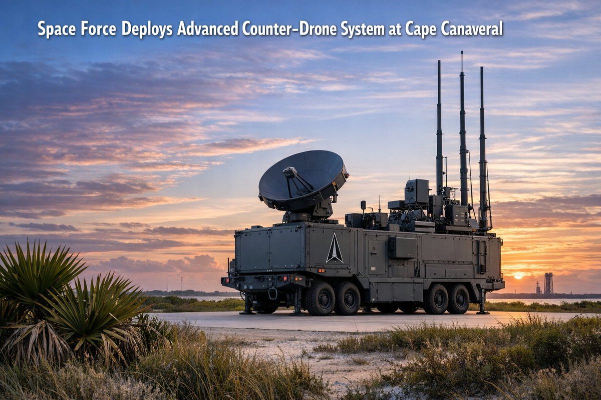 Space Force is leveling up security at Cape Canaveral with a new counter-drone system. With drone threats on the rise, this is a critical move to protect our space assets. Learn more about this advanced tech: 
spacecoastdefense.substack.com/p/space-force-…

#SpaceForce #DefendTheCape #CounterUAS
