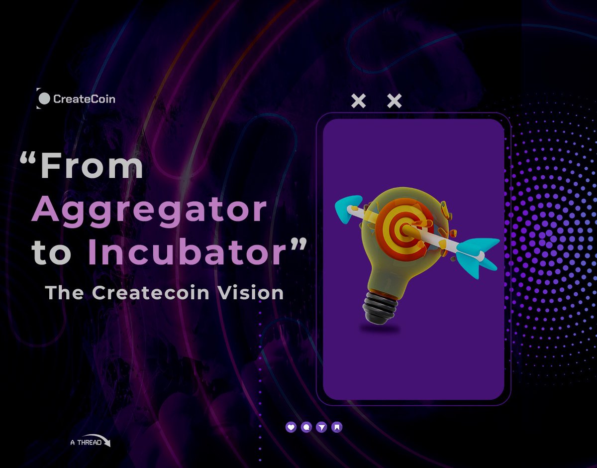 createcoin_io's tweet photo. Createcoin began as an aggregator ,  helping communities find the best memecoins.
But we saw a bigger problem: the best memes don’t just appear. They’re built.
So we evolved. https://t.co/MlIS0UDJVH