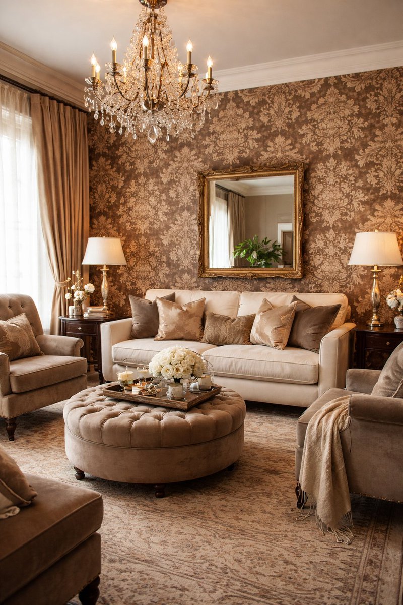 FabricFactoryIN's tweet photo. This suede lycra print features an ornate, vintage-inspired damask motif that feels rich and tactile.
A classic baroque damask pattern with flowing acanthus leaves and soft scrolls,https://t.co/RXKXxwLnz6 
#suedeprint #interiordesigninspo #homedecoration #upholstery https://t.co/B3SZVz1dCv