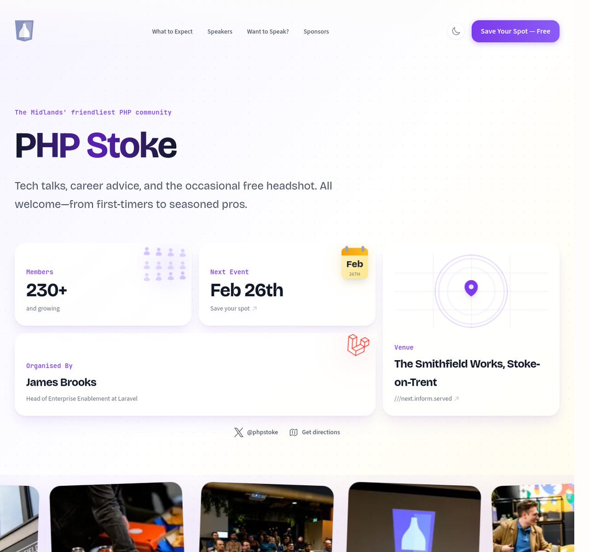 PHP Stoke tweet media
