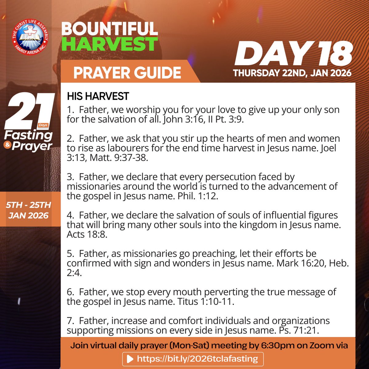 The Christ Life Assembly (Ikeja) tweet media