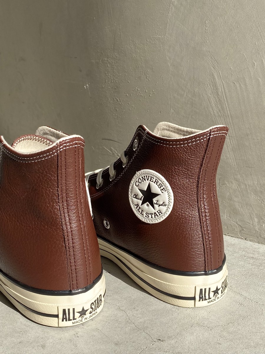 LEATHER ALL STAR J HI】 2026.1.22(Thu.)Release 【COLOR】ブラウン