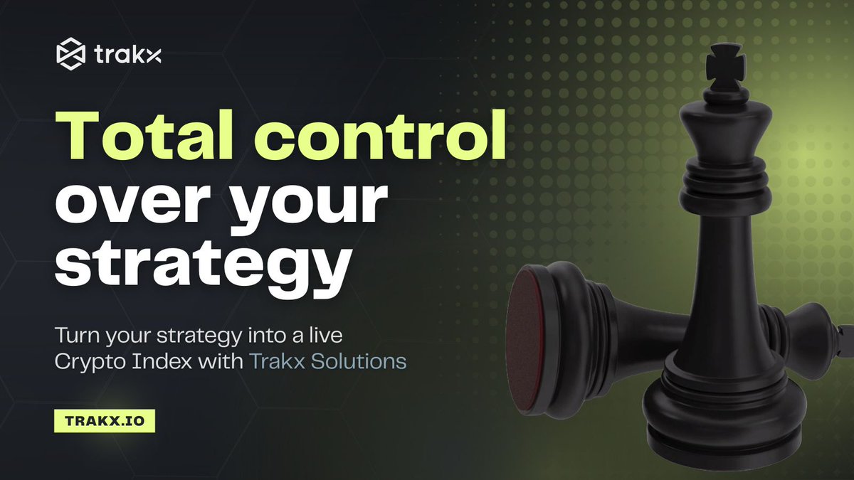 Design the index. Define the weights. Set the rebalancing rules. Trakx  Solutions transforms your strategy into a live crypto index fund, ready to  trade 24/7. ✓ Build with Trakx Solutions. Learn more