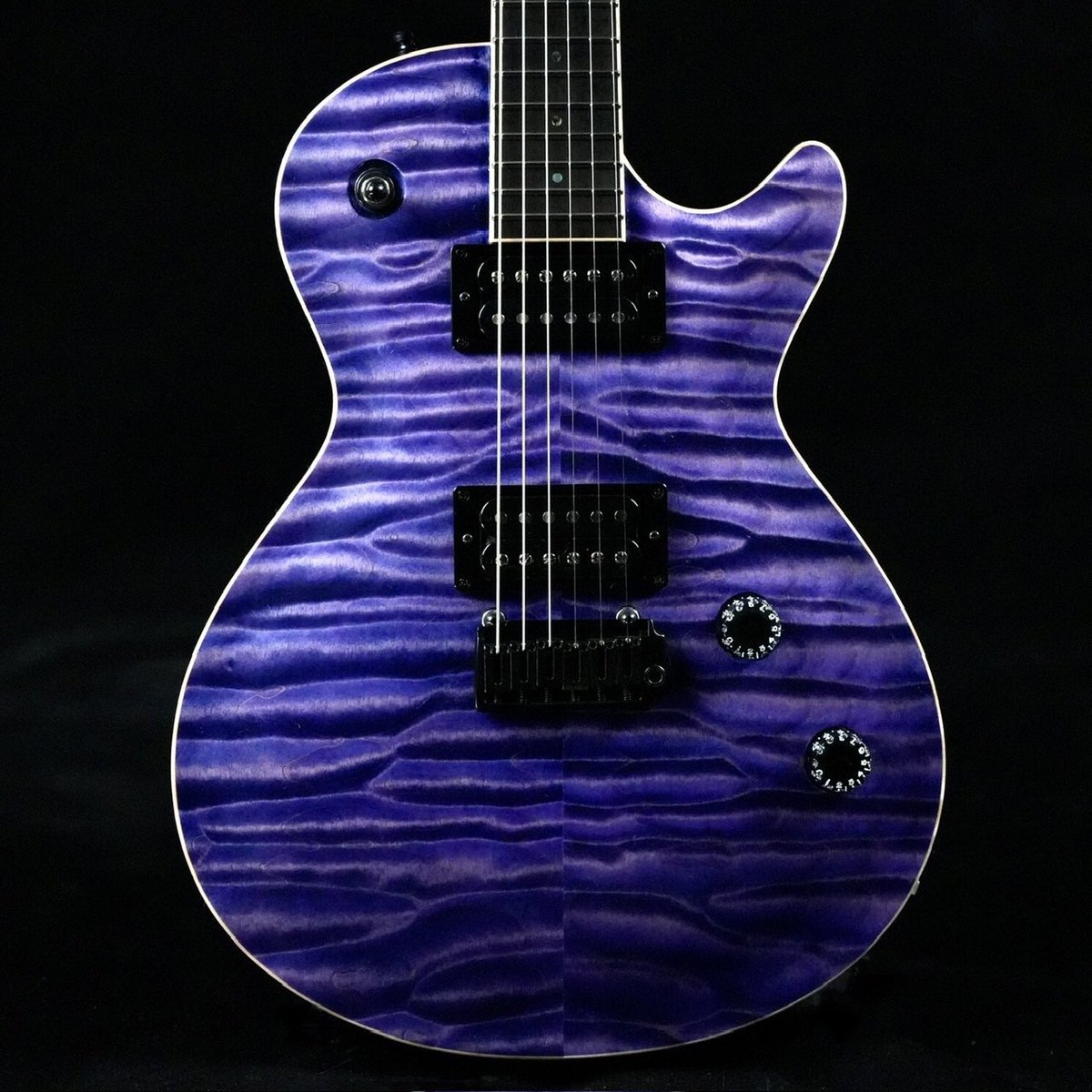 New Arrival ‼︎ T's Guitars Arc-Singlecut22 5A Quilted Maple/Trans