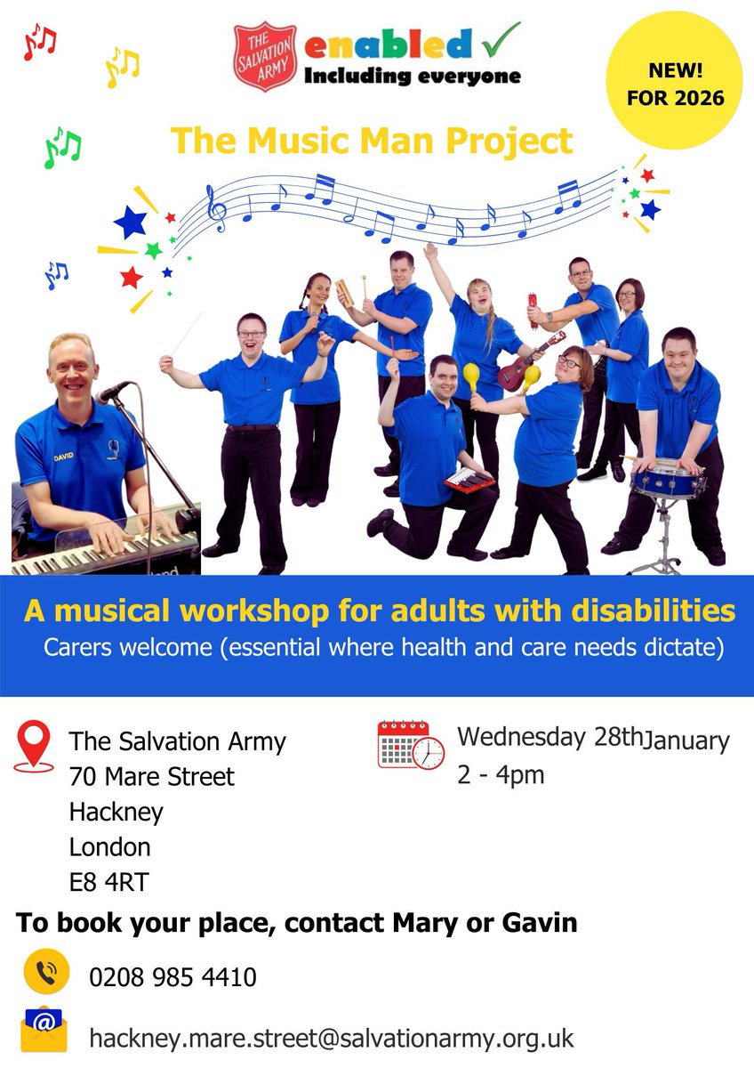 Mare Street Salvation Army Church & Community Hub tweet media