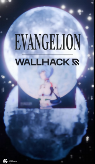 エヴァンゲリオン ×WALLHACKコラボ ガラスマウスパッド SP - 005 綾波