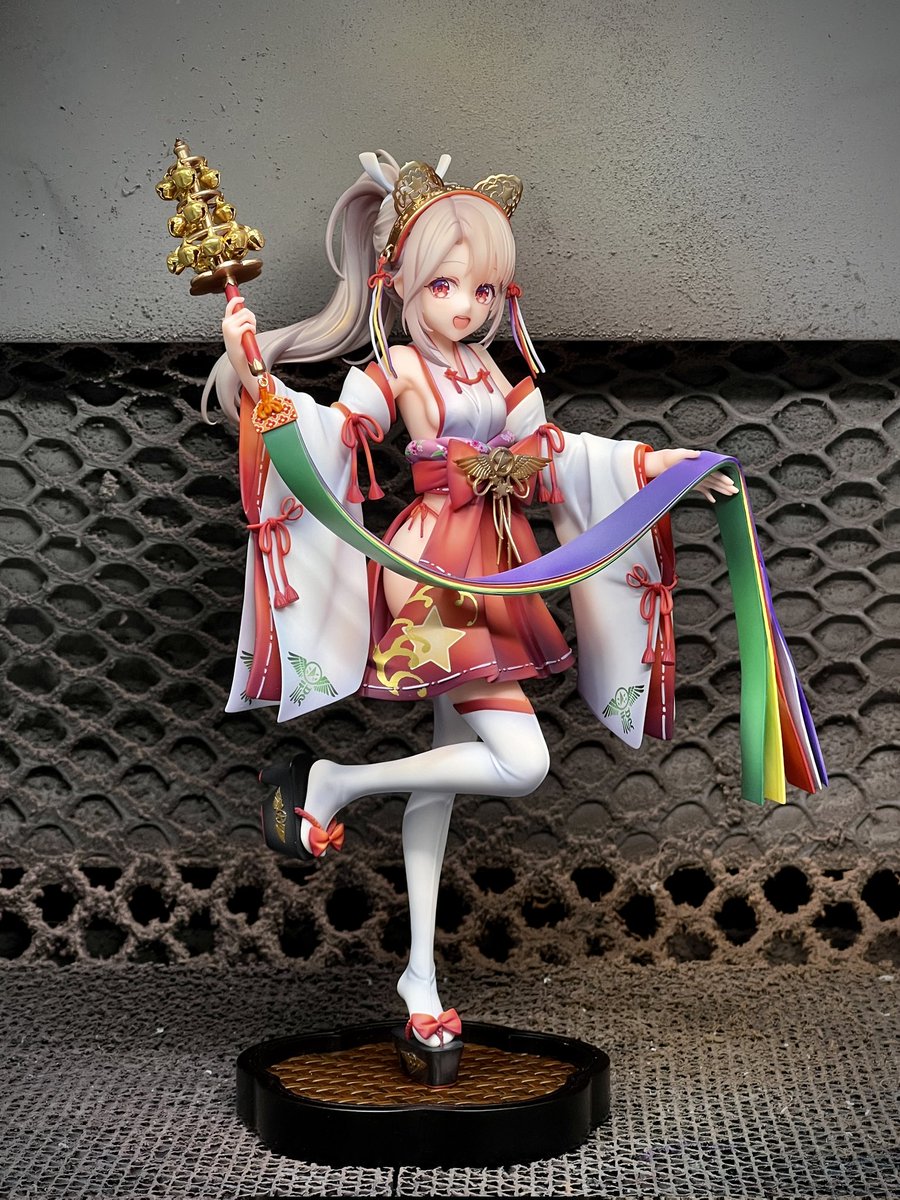 イリヤちゃん、完成！
続いてクロちゃん製作中で、今年のWF冬に出展します✨ #WF2026冬