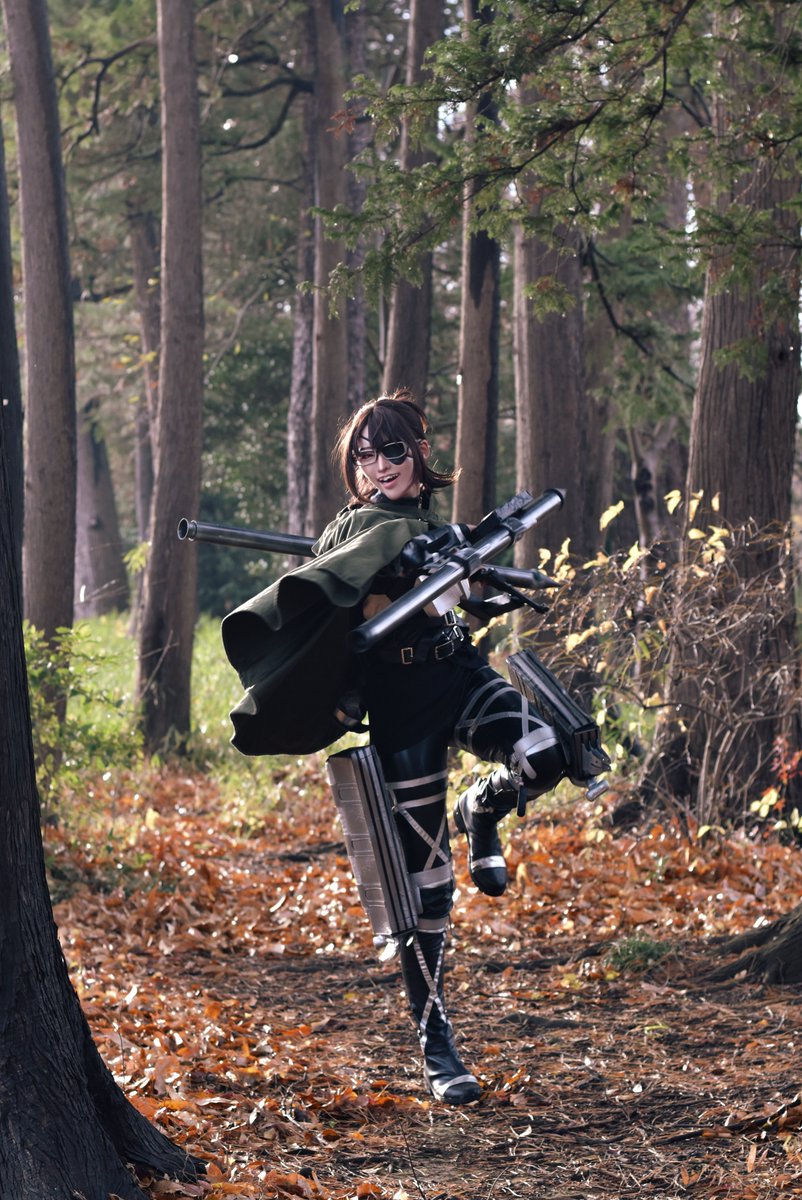 《 cosplay / ｺｽﾌﾟﾚ 》
進撃の巨人 AOT

Hans Zoe 
ハンジ ･ ゾエ  

photo : minato