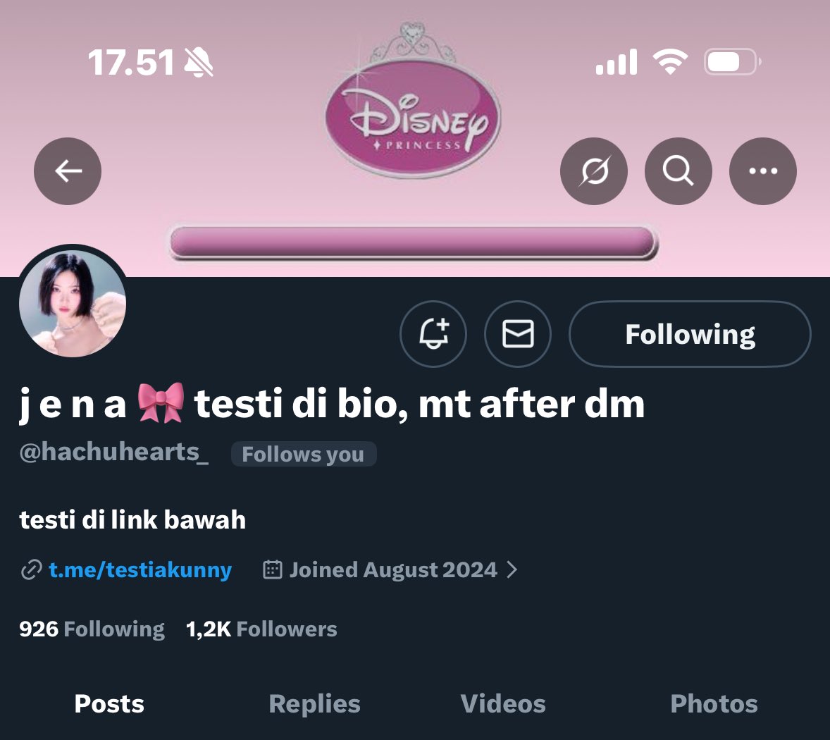 Guys hati2 ya sm ini akun @hachuhearts_ dia scammer pemulihan akun. Ternyata emg byk bgt penipu embel2 bisa "mulihin akun". #zonauangᅠ