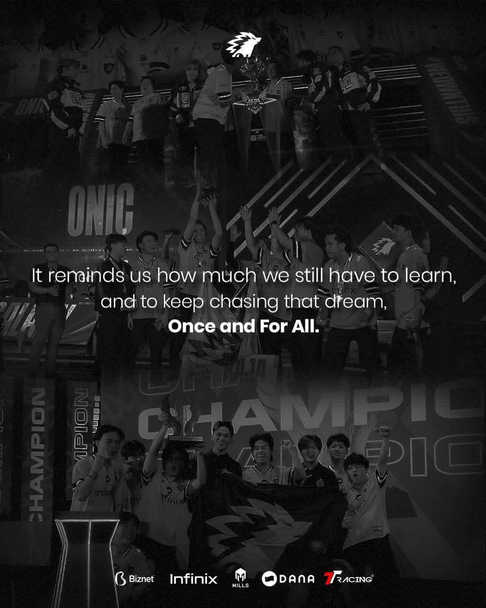 onic_esports's tweet image. Sorry we failed, SONIC.

Kami memohon maaf atas hasil yang tidak diharapkan bagi kita semua. Kami berterima kasih atas dukungan dan doa kalian selama ini. We’ll come back stronger!