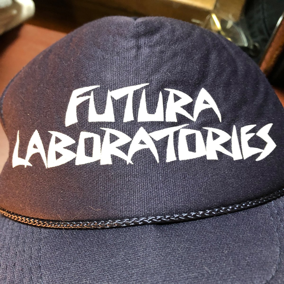 FUTURA LABORATORIES メッシュキャップ FL Denim Trucker Mesh Cap by