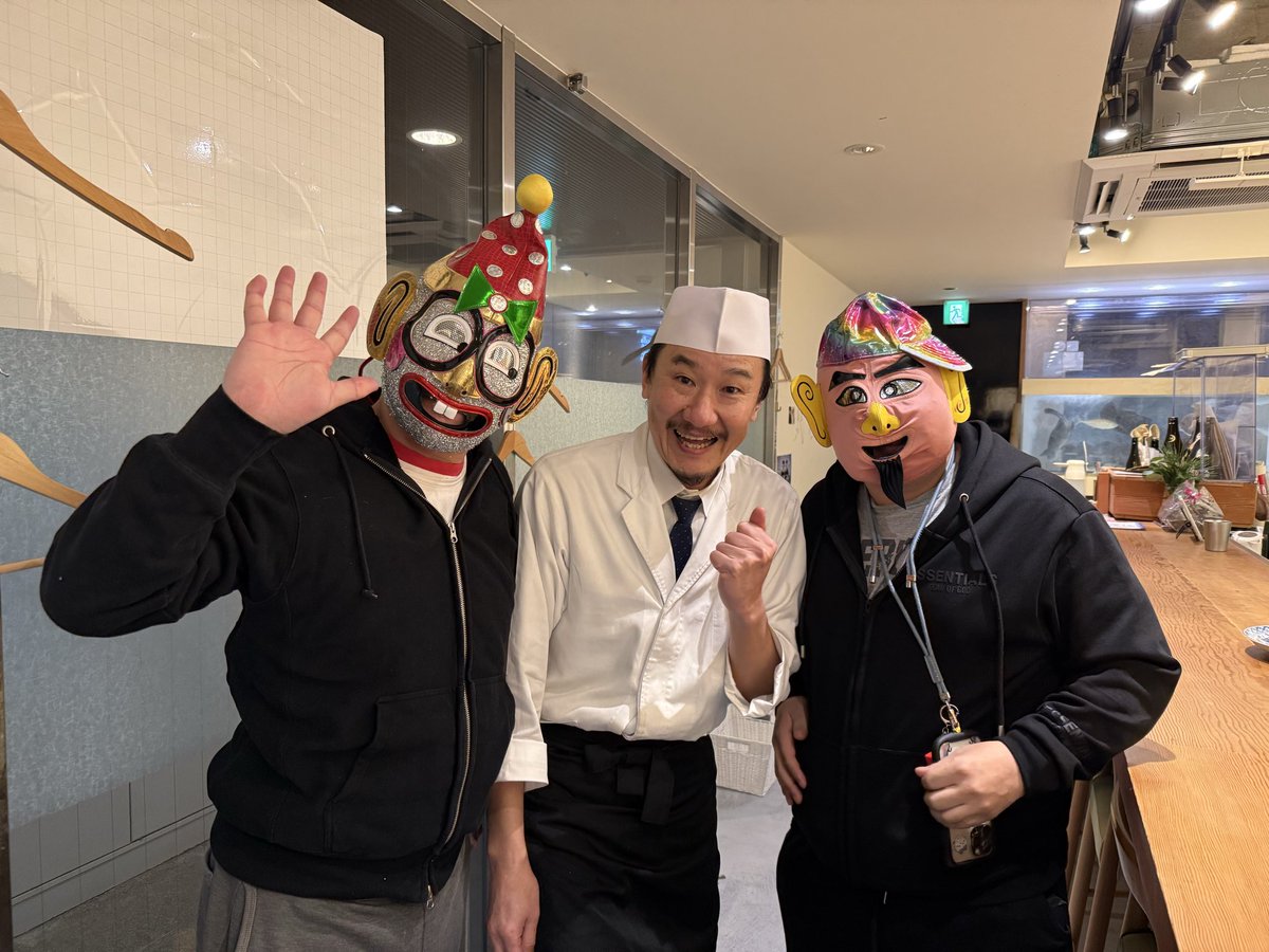 今日は意外なゲストがご来店いただきました♪ 菊タローさん