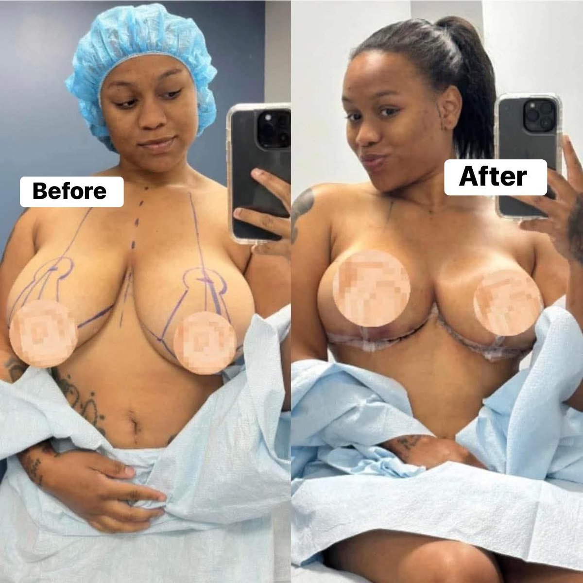 What women go through to look good for men😭