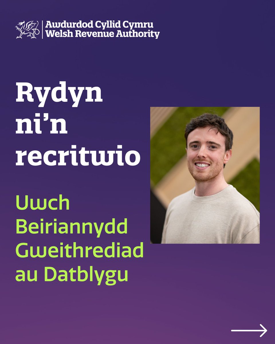 ACCtrydar's tweet image. 📢 Rydyn ni'n Recriwtio: Uwch Beiriannydd Gweithrediadau Datblygu 
Helpwch ni i adeiladu a chynnal seilwaith cadarn ar draws ein sefydliad. 
🗓 Yn cau: 3 Chwef 2026  
💻 Sesiynau gwybodaeth: 28 Ion am 12:30yp &amp;amp; 4yp 
👉 Gwneud cais nawr: civilservicejobs.service.gov.uk/csr/index.cgi?…