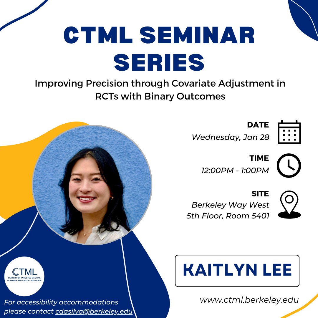 CTML - Center for Targeted Machine Learning tweet media