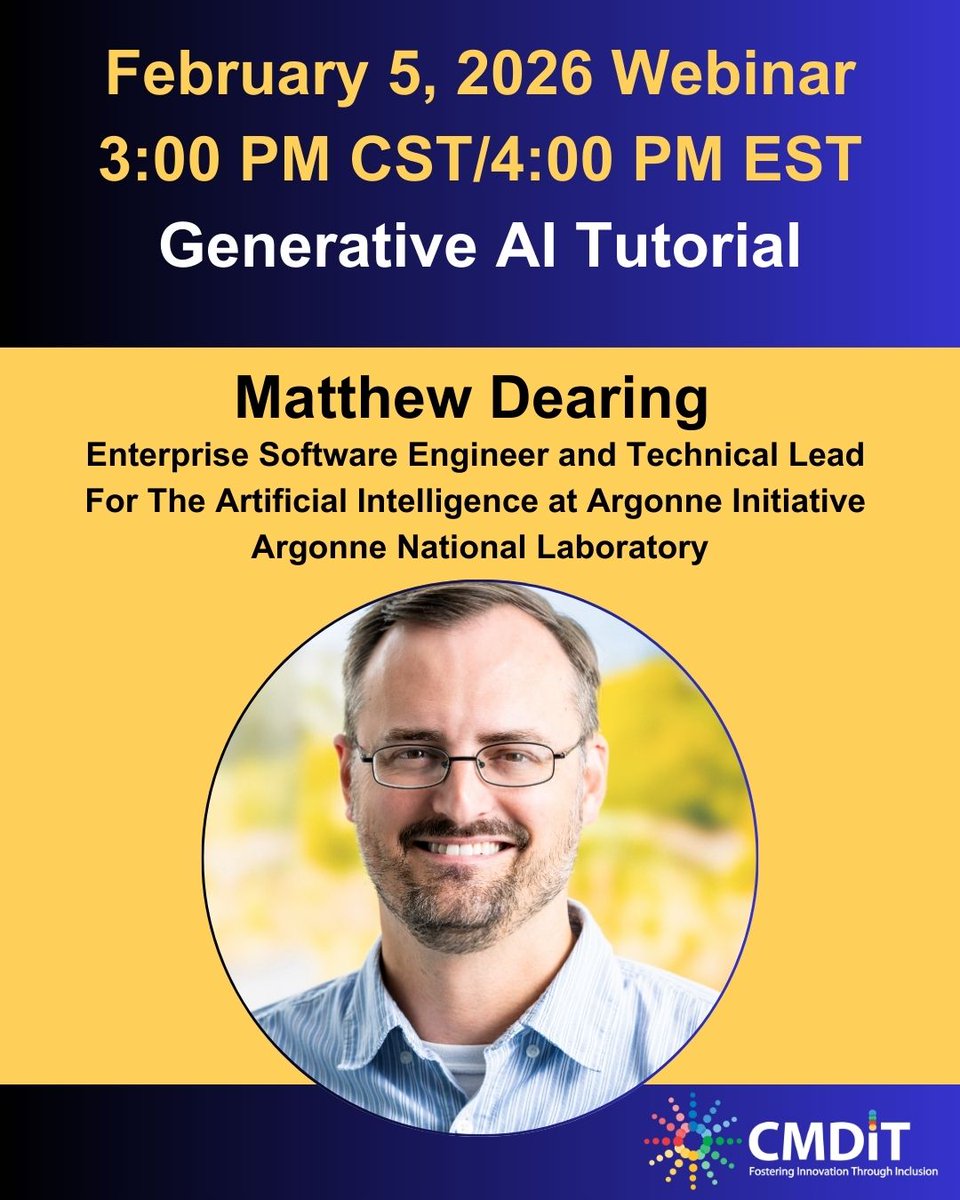 CMD-IT/Tapia Conference tweet media