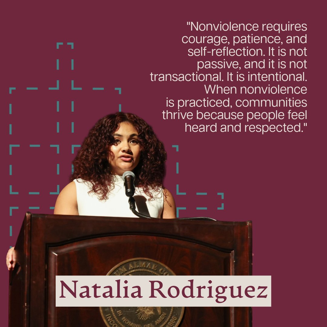 almacollege's tweet photo. Three student speakers, of the Martin Luther King Jr. Day oratorical contest, addressed the community with words of wisdom and perspective inspired by Dr. King's impact on civil rights and social justice. https://t.co/nGGcraqJI5