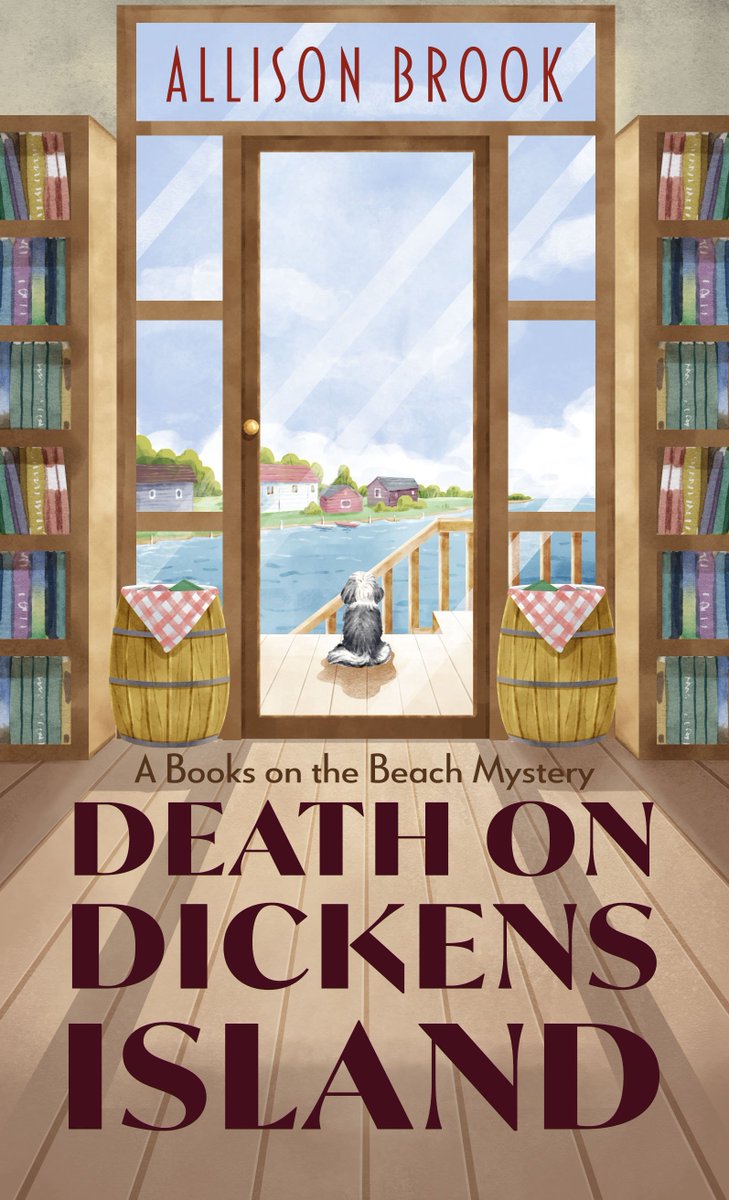 MarilynLevinson's tweet photo. The Large Print edition of DEATH ON DICKENS ISLAND will be out Feb. 11th! You can preorder it now: https://t.co/K47FIuUveD https://t.co/VIhO5yVq6h