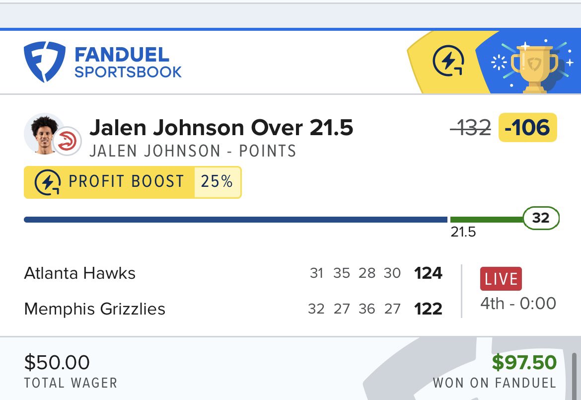 LockItLive's tweet image. 🚨BANGGG🚨

3/4 on my #NBA "Plays of the Day" yesterday‼️

Zion unfortunately got sick and didn't play the 2nd half, but we'll take the profitable day💸

Be sure to follow and stay tuned for today's picks👀