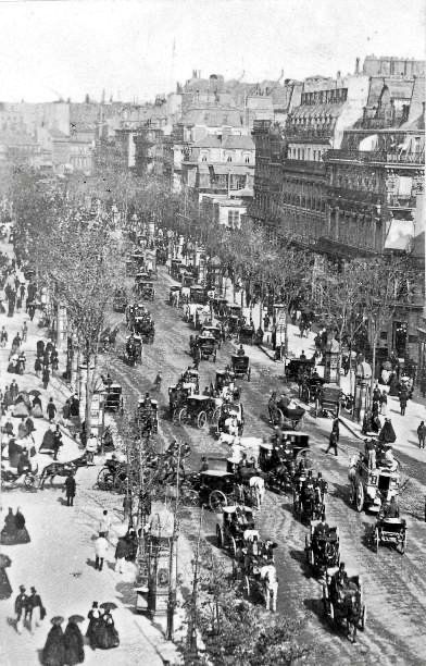 Boulevard des Capucines. c.1880. Paris