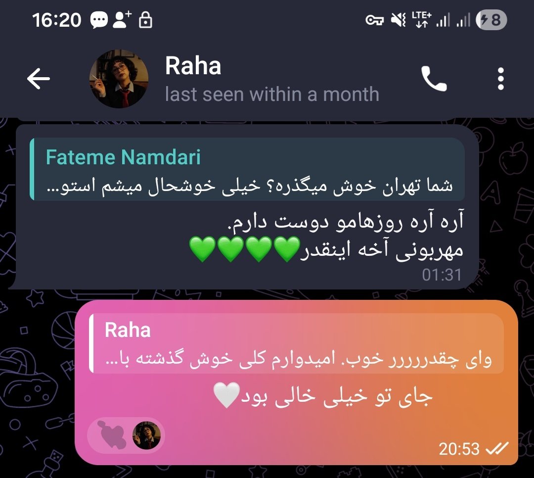 namdariff's tweet photo. روزهاشو دوست داشت.
(جای تو همیشه خالی می‌مونه، سبزترین💚)
@rahaazah https://t.co/U5aolMotG9