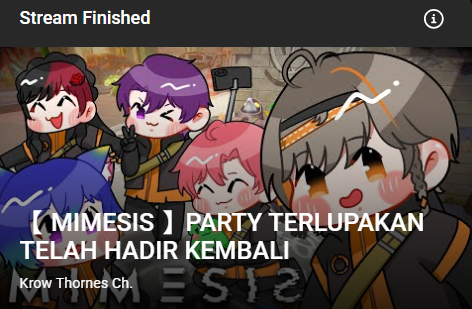 KrowThornes's tweet image. Krowtsu!

see u in a year