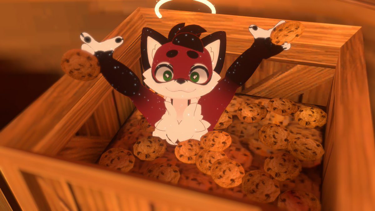 Cookies!!!!!!!!!!! #vrchat #cookies #furry