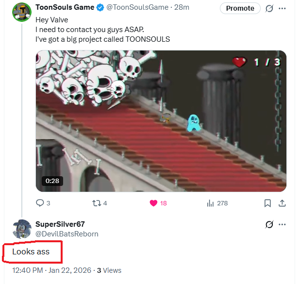 ToonSouls Game tweet media